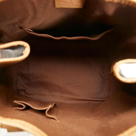 Louis Vuitton Monogram Batignolles Handbag PVC Leather Brown - Picture 7 of 8